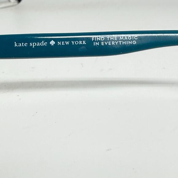 KATE SPADE CAMBERLY FZL Eyeglasses Havana Turquoise Frame 19738 - Picture 6 of 7
